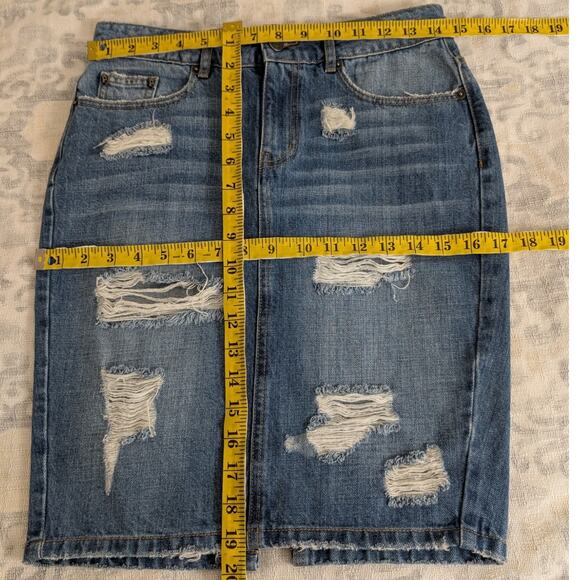 The Kooples Denim Skirt - Picture 12 of 16